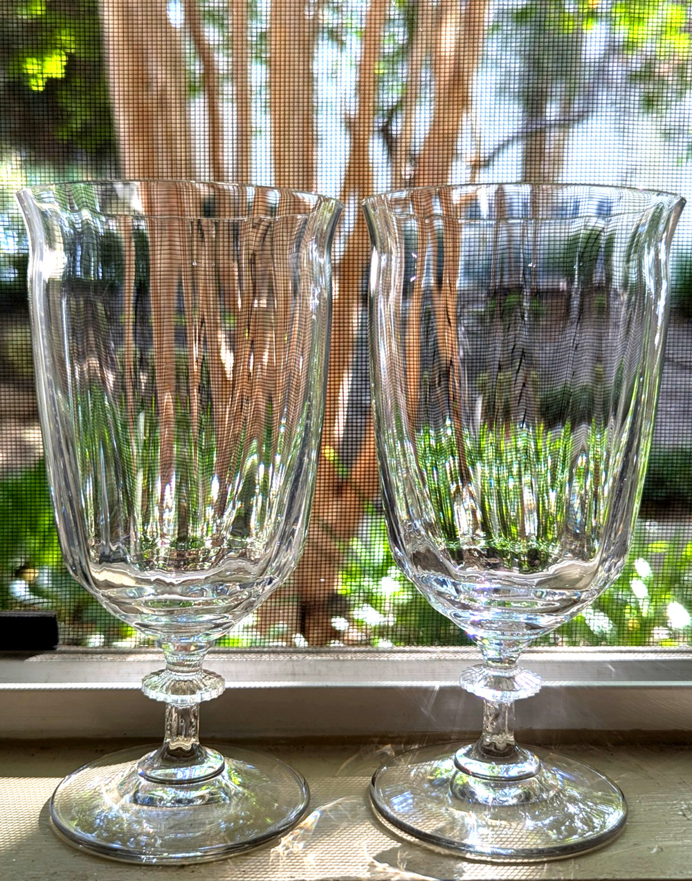 Southern Living Gallery Collection Iced Tea Glass 16 oz. Handblown Crystal 7" 💕
